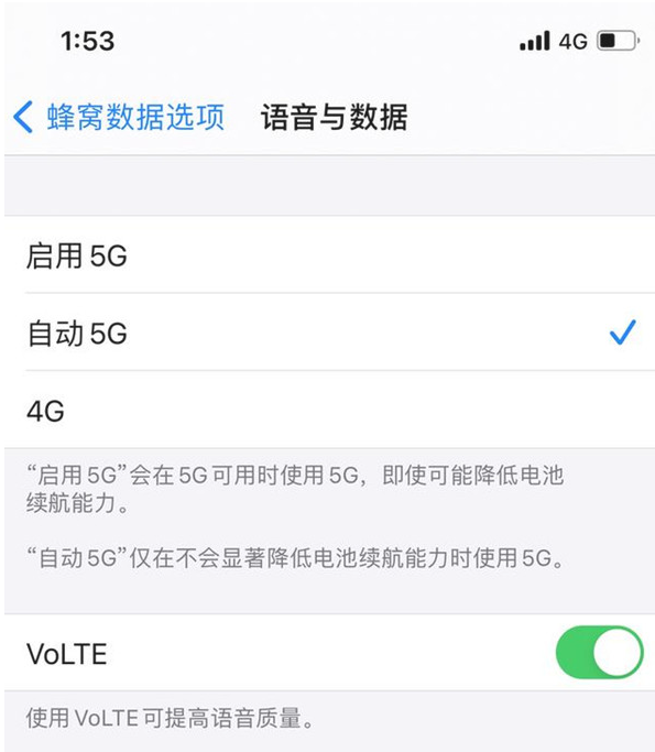 九所镇苹果手机维修分享iPhone12如何关闭5g网络 